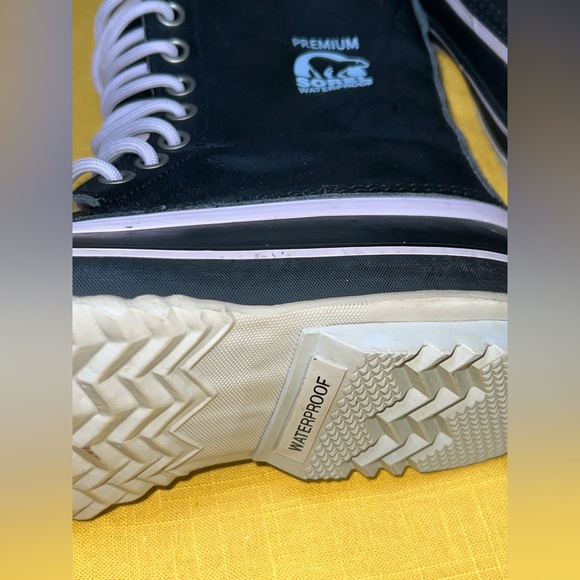 SOREL 1964 Premium Wool Boots Women’s Size 9 Black & Purple - Picture 5 of 11